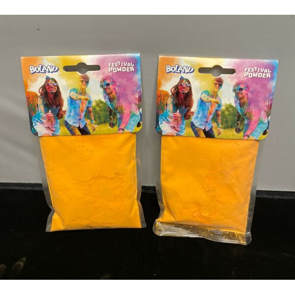 Kleurpoeder Festival oranje - 70 gram Kleurpoeder Festival oranje - 70 gram