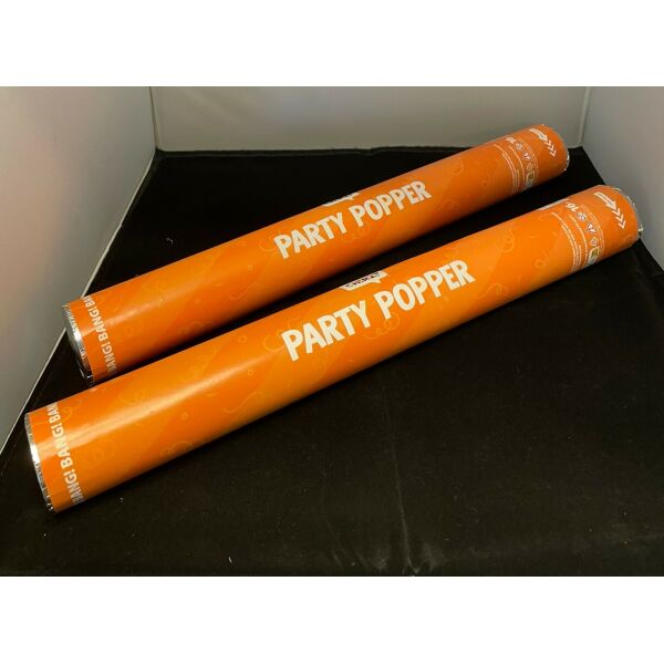 Oranje Party Popper 40 cm 
